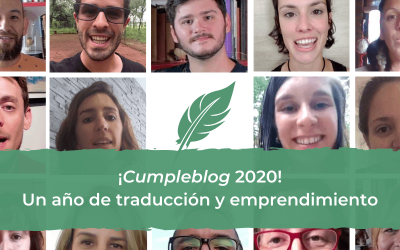 ¡Cumpleblog 2020! Un año de traducción y emprendimiento